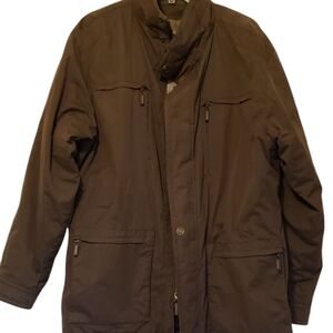 Rainforest brand Dark Brown Mens Explorer Jacket Removable Liner
